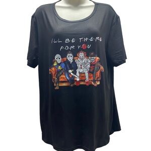 Horror Movies Womens Size 4XL Graphic Tshirt